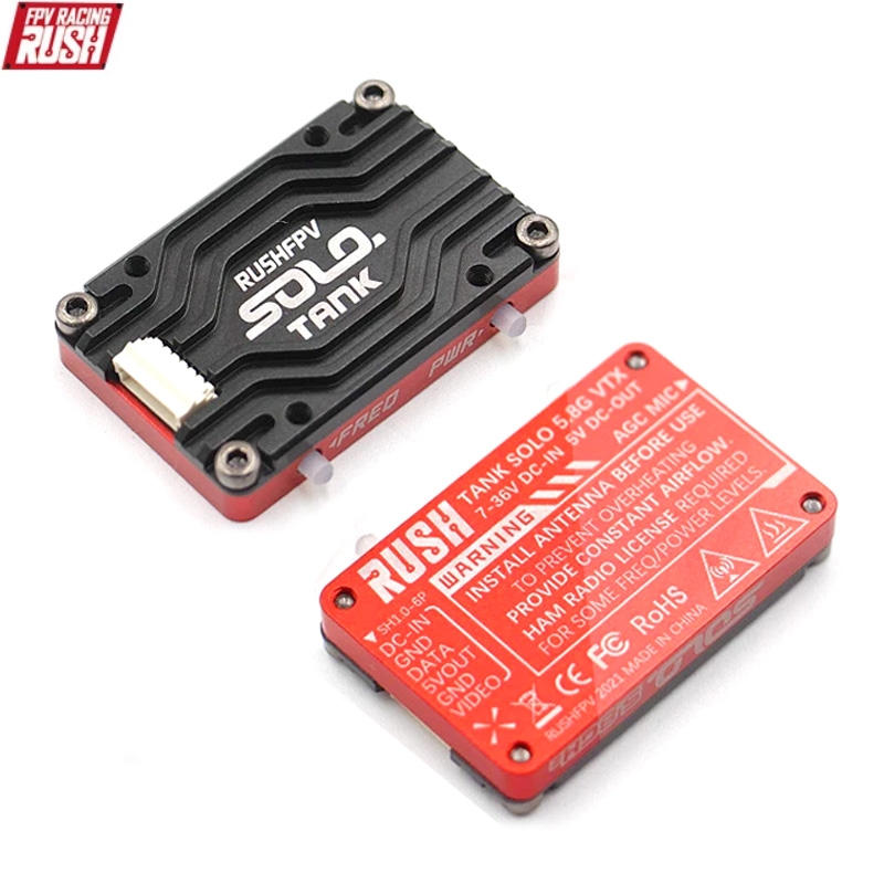 Foxeer Reaper Extreme 2.5W Vtx - RUSH Solo Tank 5.8G VTX Videozender