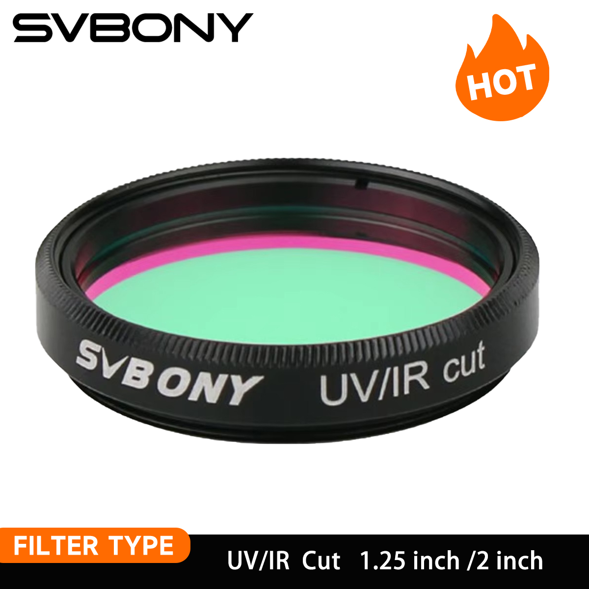 Skyzone Sky04X Pro Oled Fpv Goggles - Svbony UV IR Cut Telescoopfilter 1,25/2