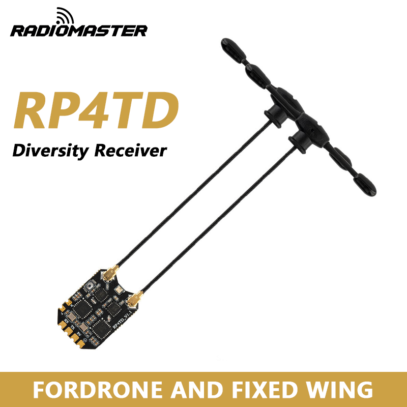 Foxeer Reaper Extreme 2.5W Vtx - RadioMaster RP4TD ExpressLRS 2,4GHz Diversity-ontvanger met