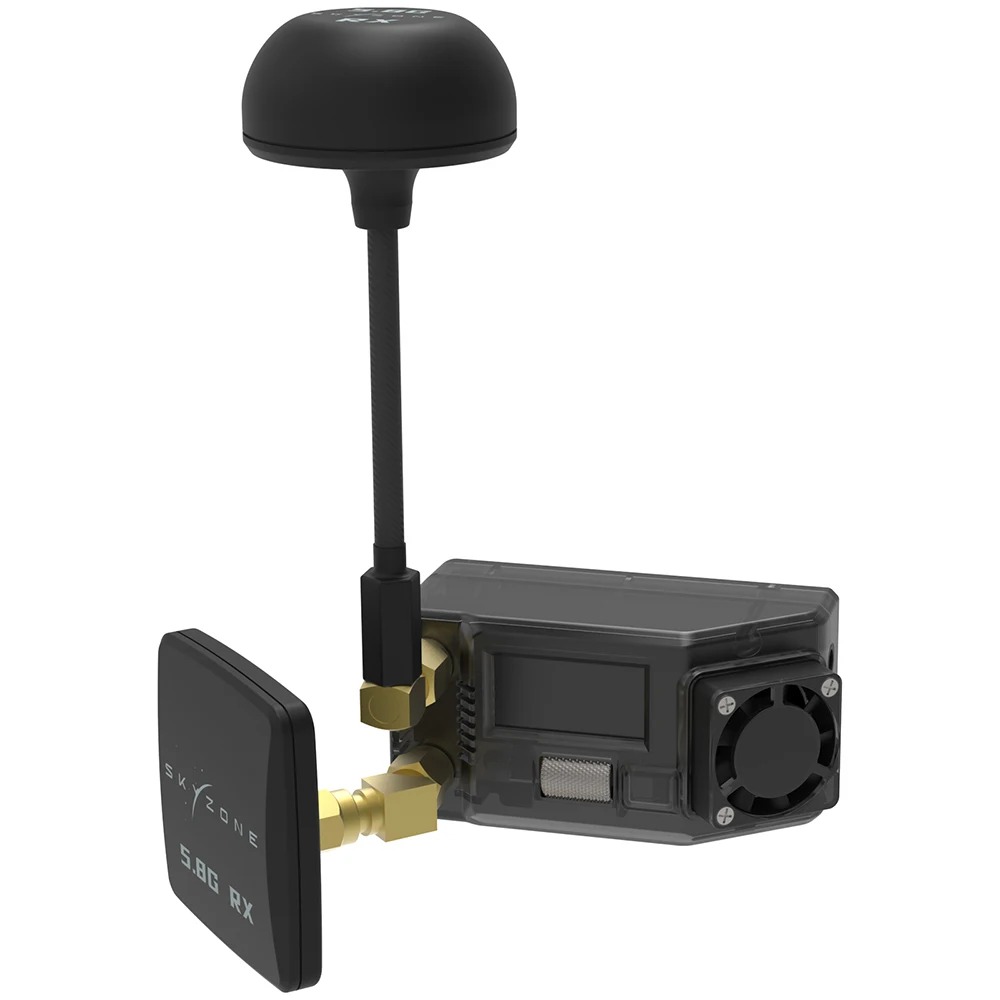 Skyzone Steadyview X Receiver Module - SKYZONE SteadyView X 5.8G Diversity-ontvangermodule IPS-scherm