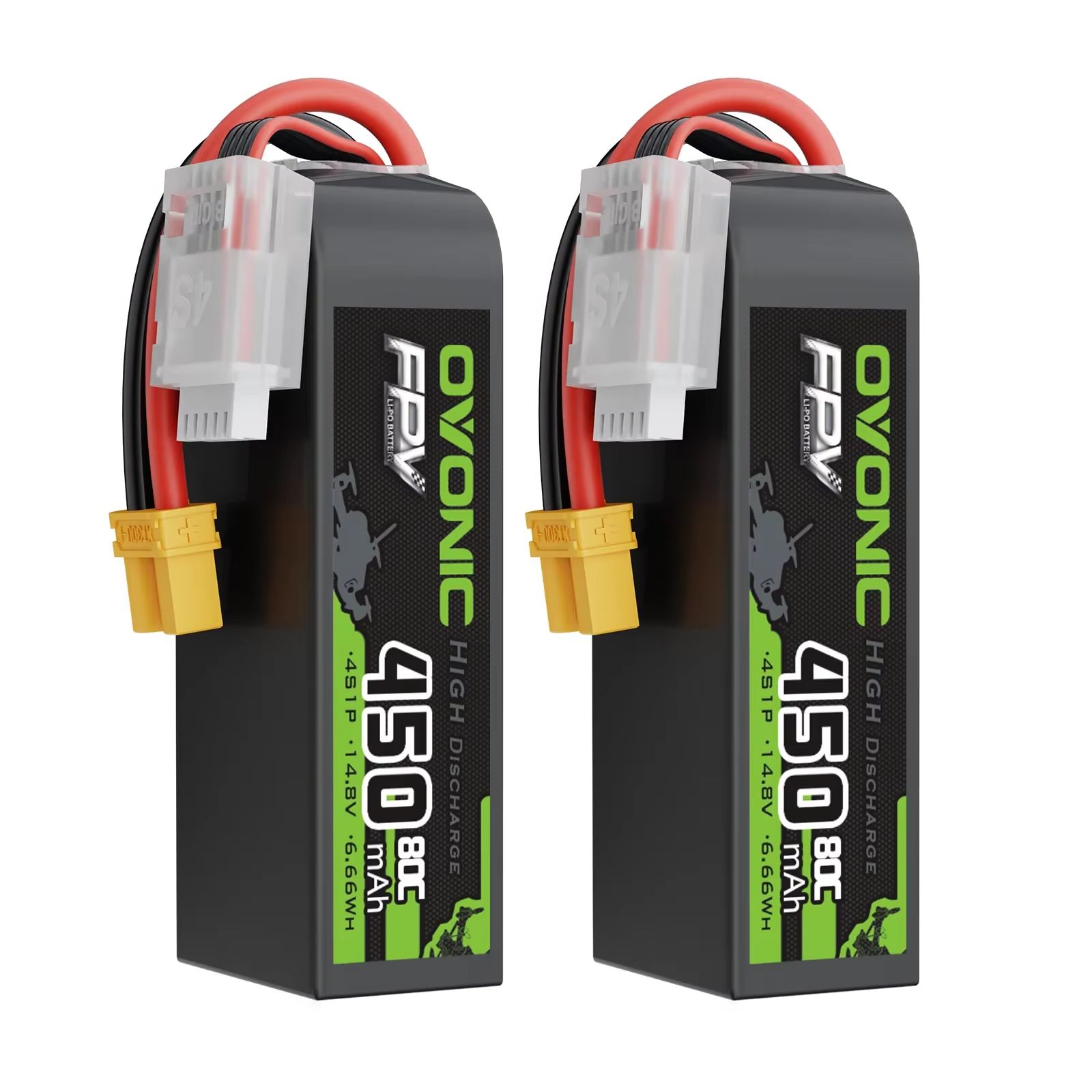 Walksnail Avatar Hd Goggles X - OVONIC 4S LiPo Batterijpakket 14.8V 450mAh