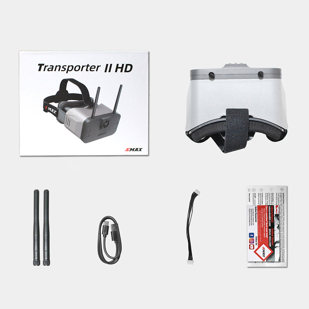 EMAX Transporter II HD Digital - Hdzero Goggles Digital Hd Fpv recensie en prijs