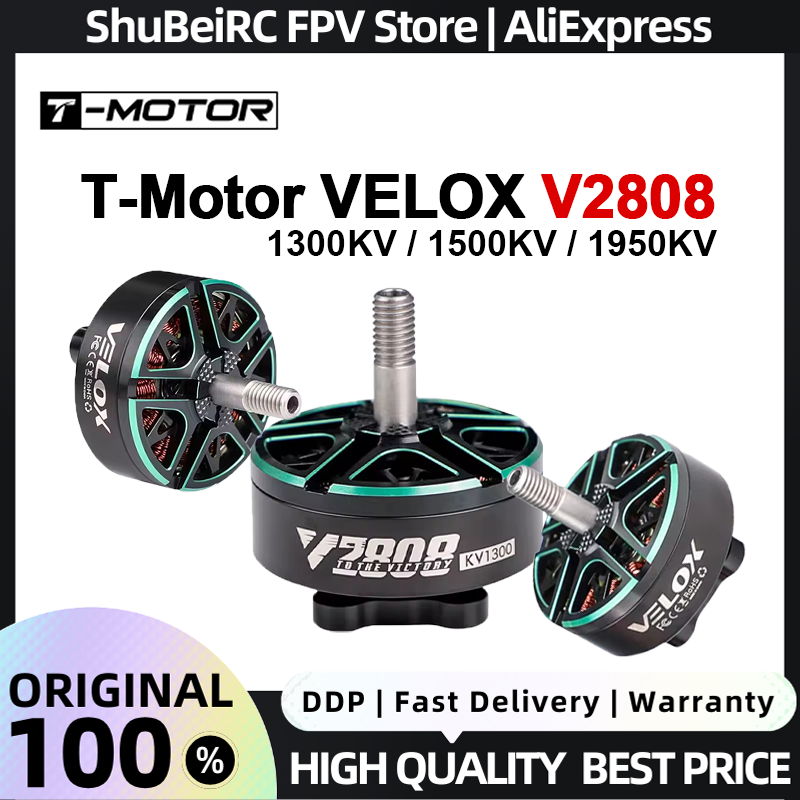 T-Motor VELOX V2808 Borstelloz - Walksnail Avatar Hd Goggles X recensie en prijs