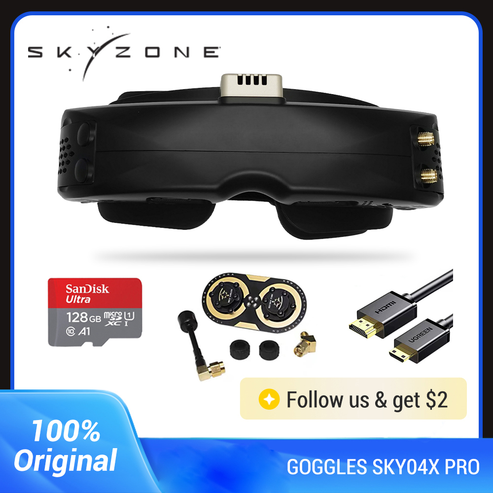 Skyzone SKY04X PRO 5.8GHz FPV- - Skyzone Sky04O Pro Fpv Goggles recensie en prijs