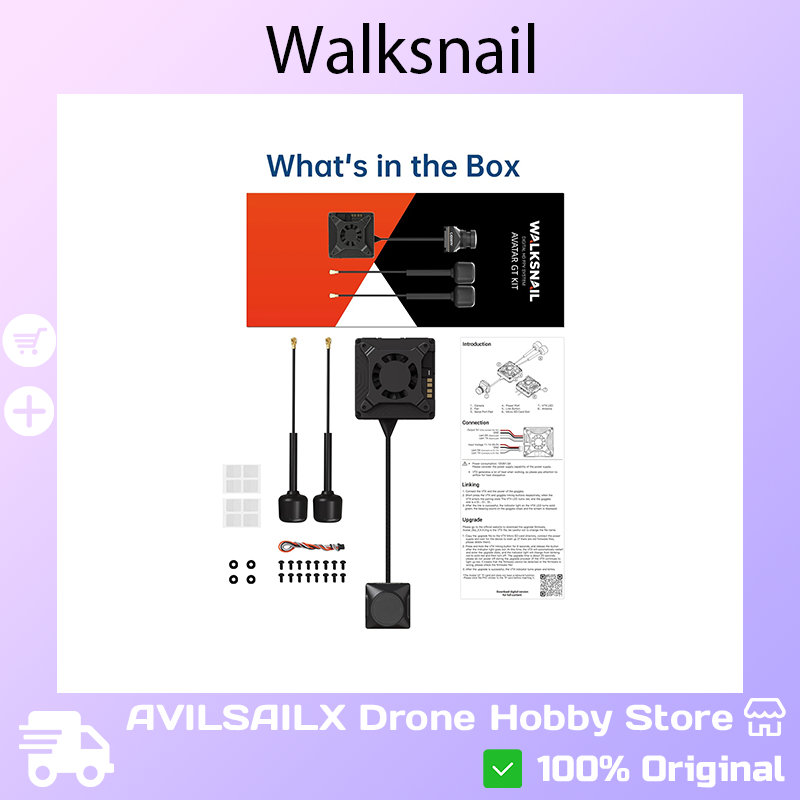 Walksnail Avatar GT FPV Kit Ma - Walksnail Avatar Gt Kit 2W Vtx recensie en prijs