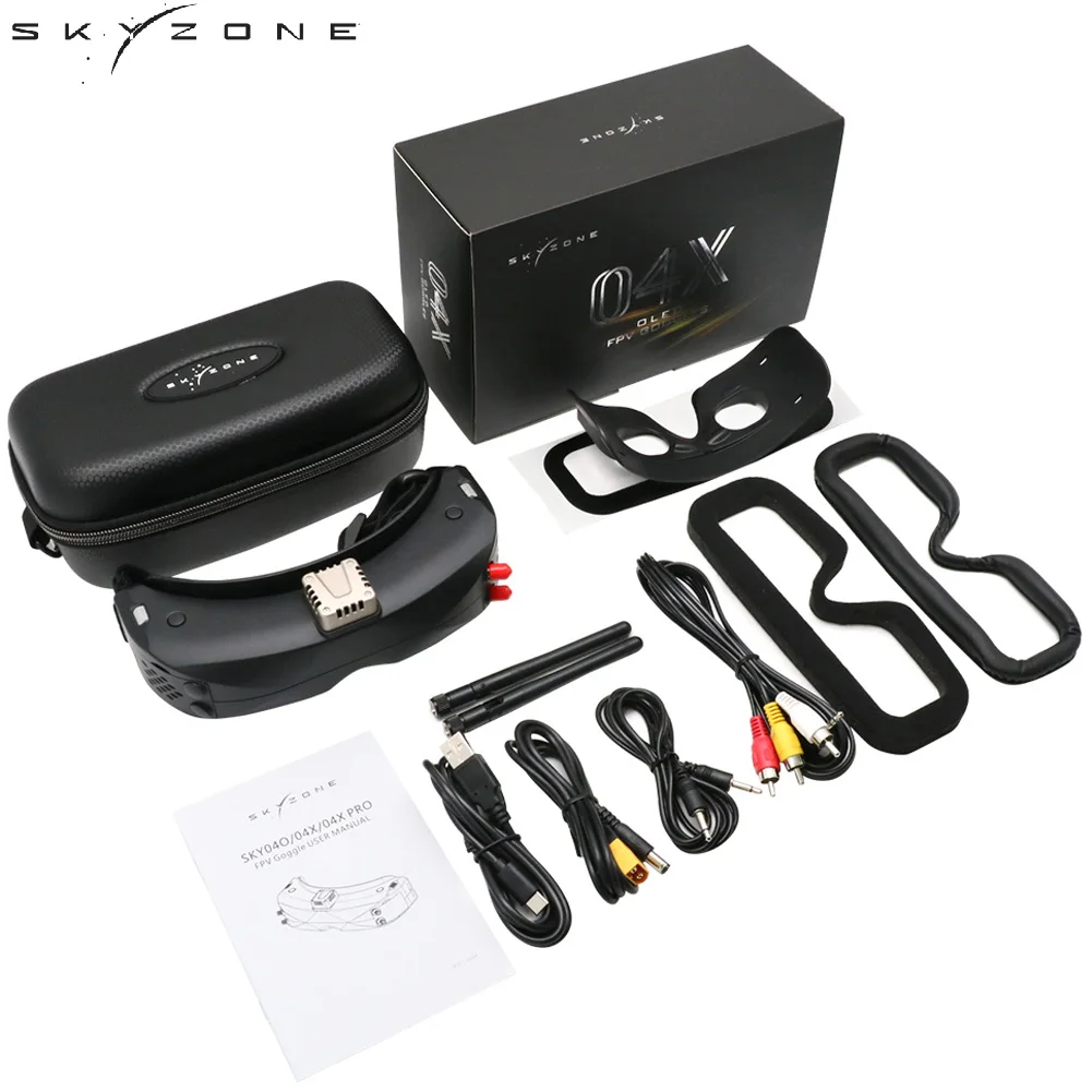 SKYZONE SKY04X PRO Fpv-bril OL - Skyzone Sky04X Pro Oled Fpv Goggles recensie en prijs