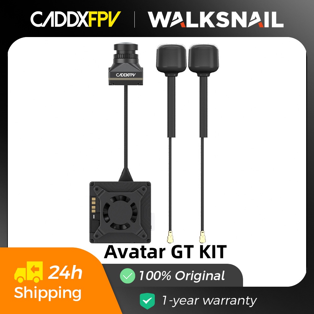 Alleen CaddxFPV Walksnail Avat - Walksnail Avatar Gt Kit 2W Vtx recensie en prijs