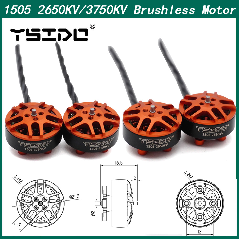 4PCS YSIDO 1505 2650KV 3750KV  - Walksnail Avatar Hd Goggles X recensie en prijs