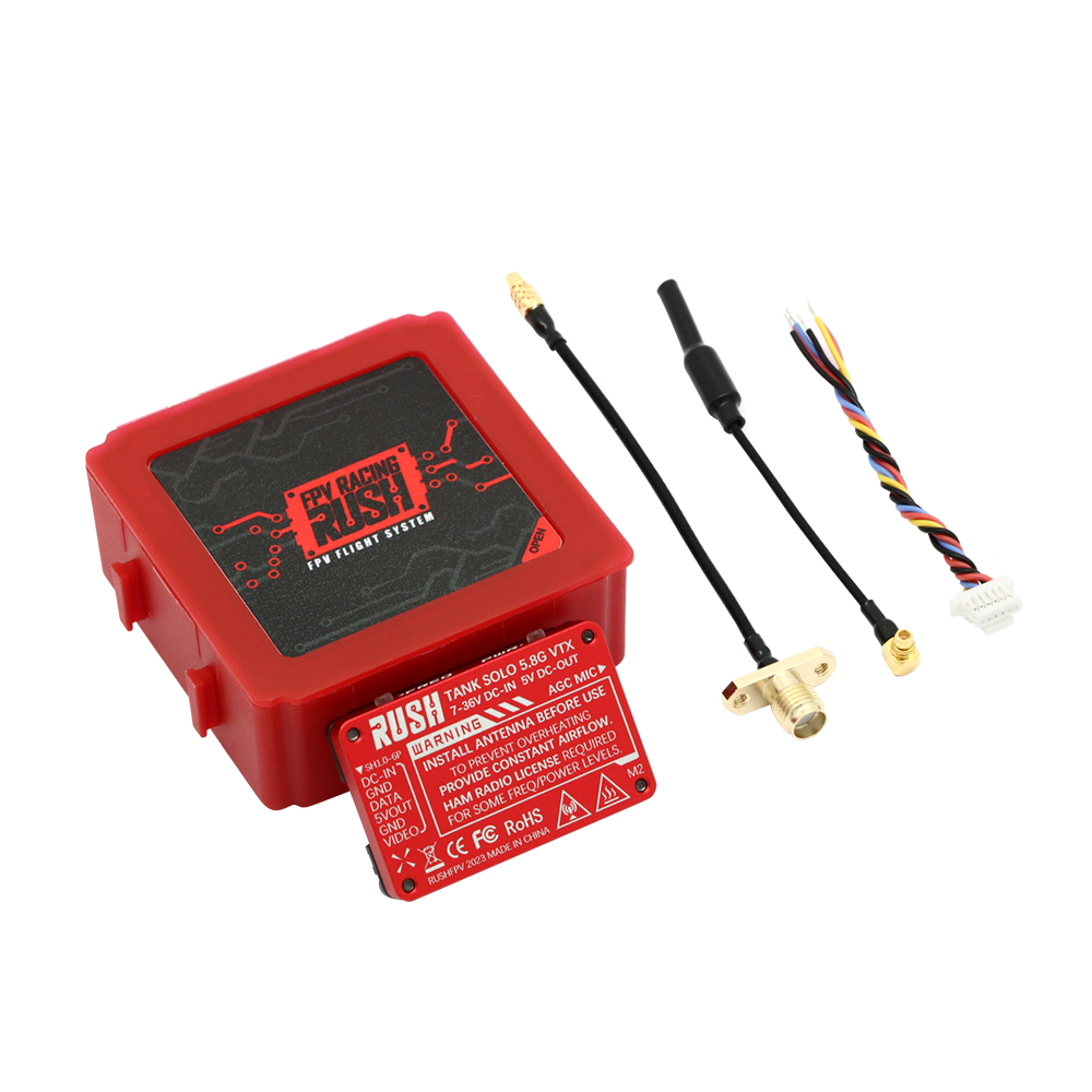 Rush Solo Tank 5.8G Vtx Video  - Foxeer Reaper Extreme 2.5W Vtx recensie en prijs