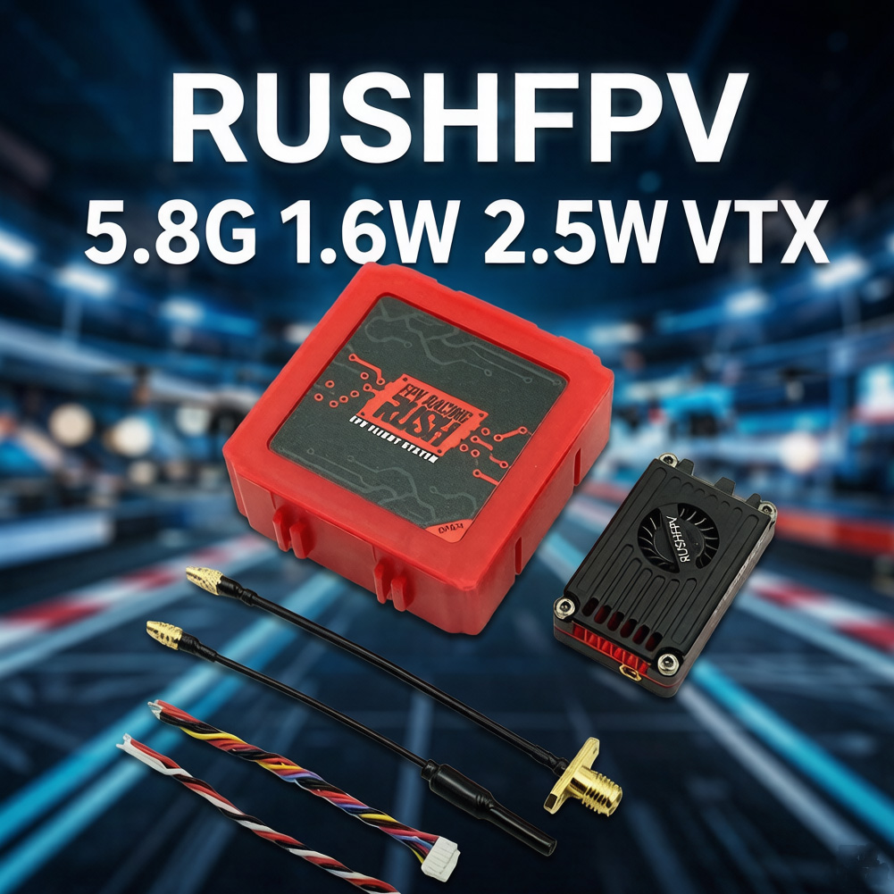 RUSHFPV RUSH MAX SOLO / TANK S - Rushfpv Rush Max Solo 5.8G 2.5W Vtx recensie en prijs